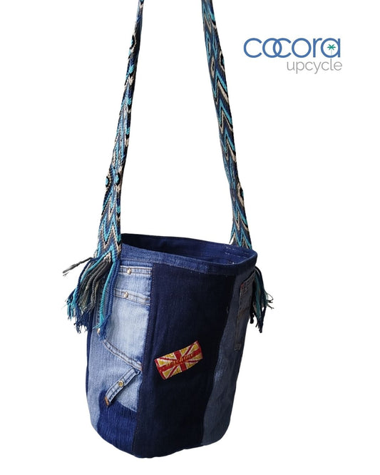 Mochila Cocora Rayas Azules