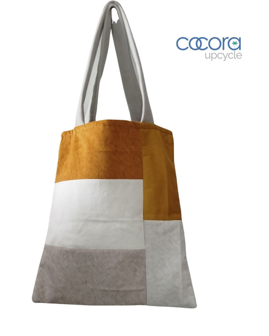 Tote bag en tela de tapiceria